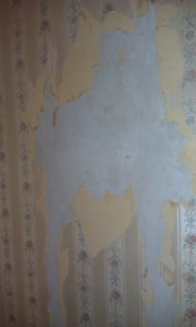 Layer upon layer of wallpaper HELL.
