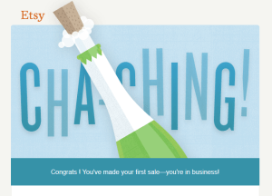 etsy first sale